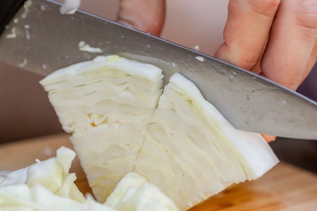 tips memotong kubis
